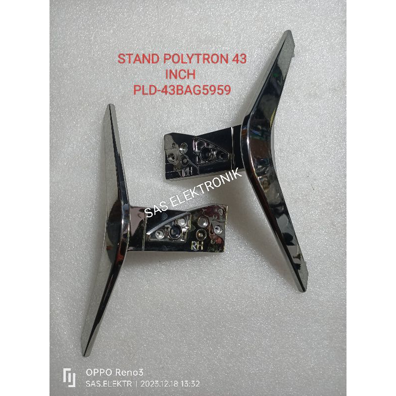 STAND KAKI PEDESTAL DUDUKAN TV LED POLYTRON 43 INCH 43BAG5959