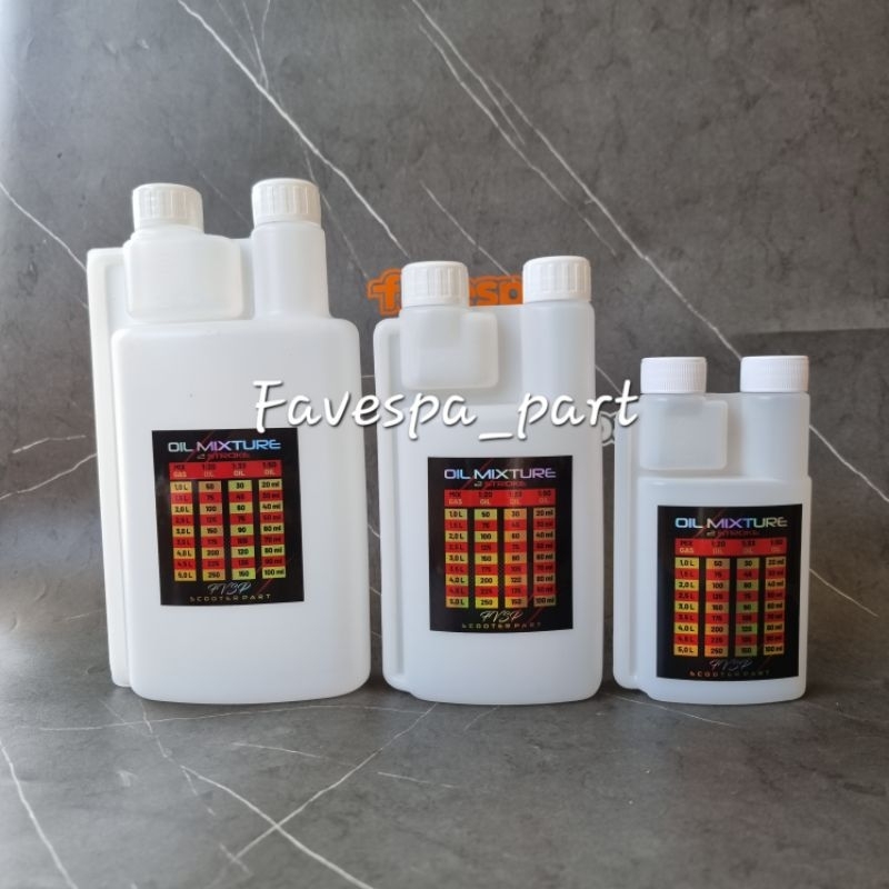 BOTOL OLI SAMPING VESPA MODEL IPONE