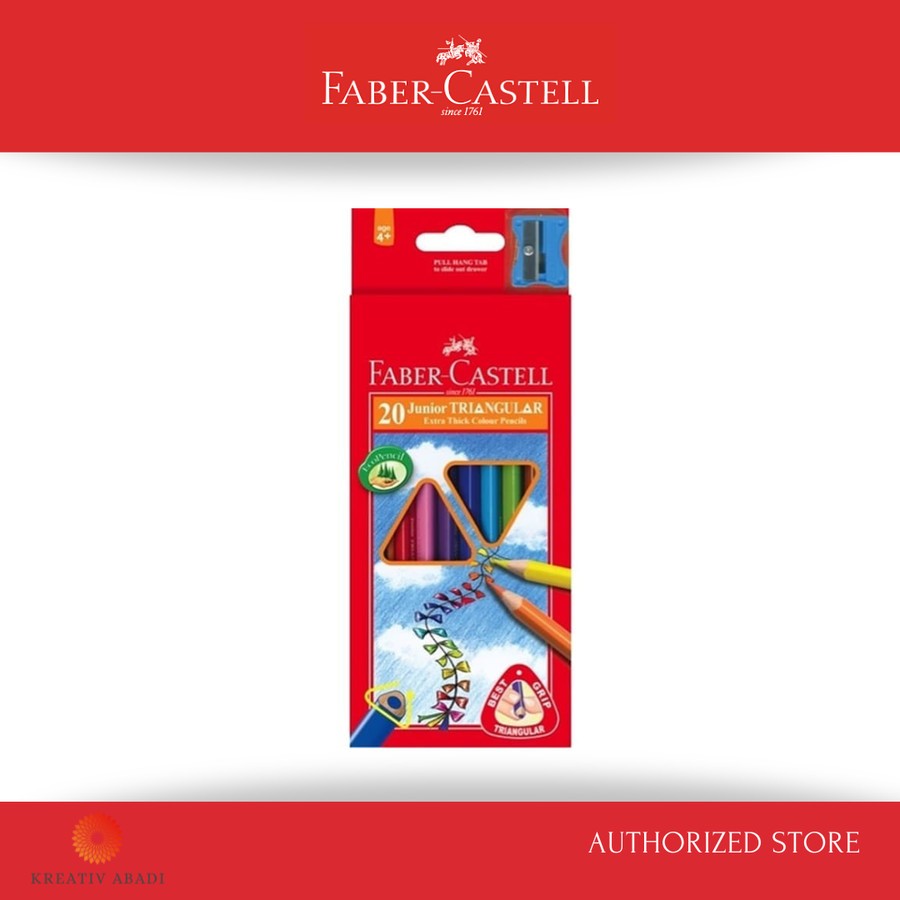

Faber-Castell Junior Triangular Colour 20 L