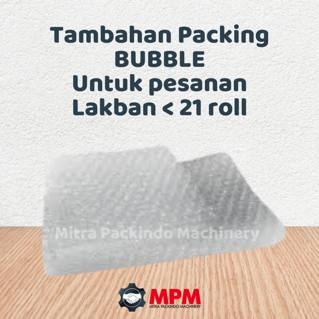 

Extra Packing Bubble Wrap Khusus Pesanan LAKBAN