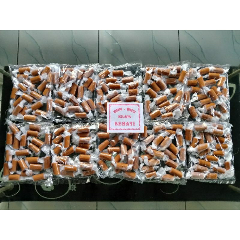 

[Coconut Candy] 10 Packs Permen Kelapa Bon Bon Kelapa Jenang/Dodol Sehati