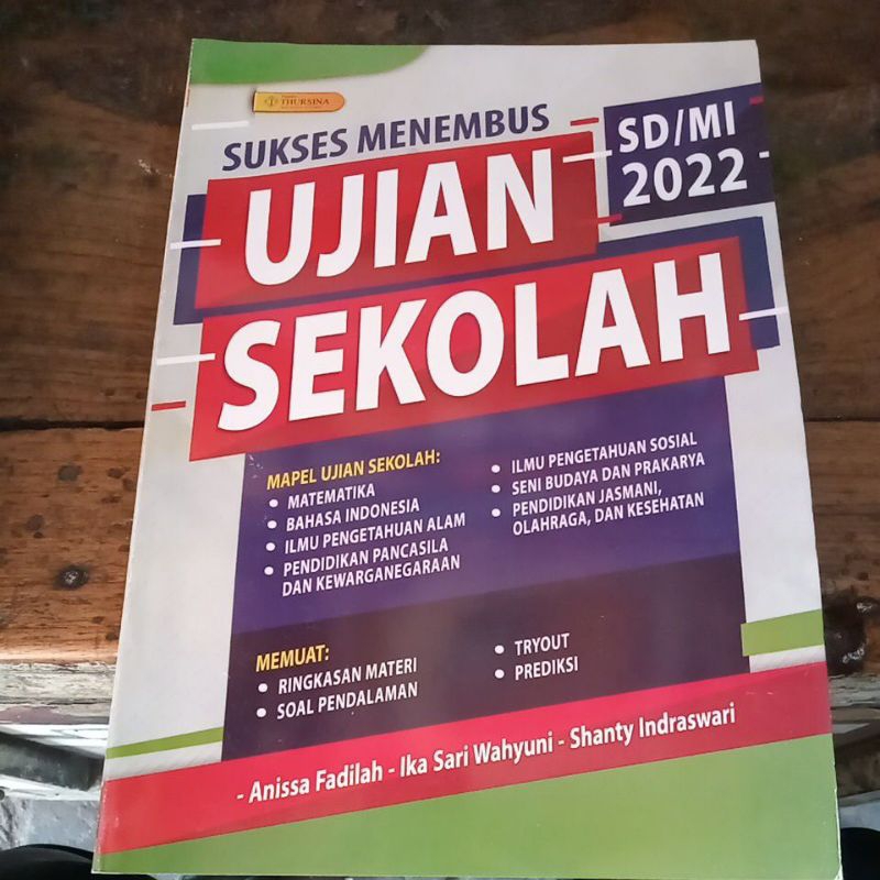 Buku SUKSES MENEMBUS UJIAN SEKOLAH SD/MI 2022 Penerbit Tursina