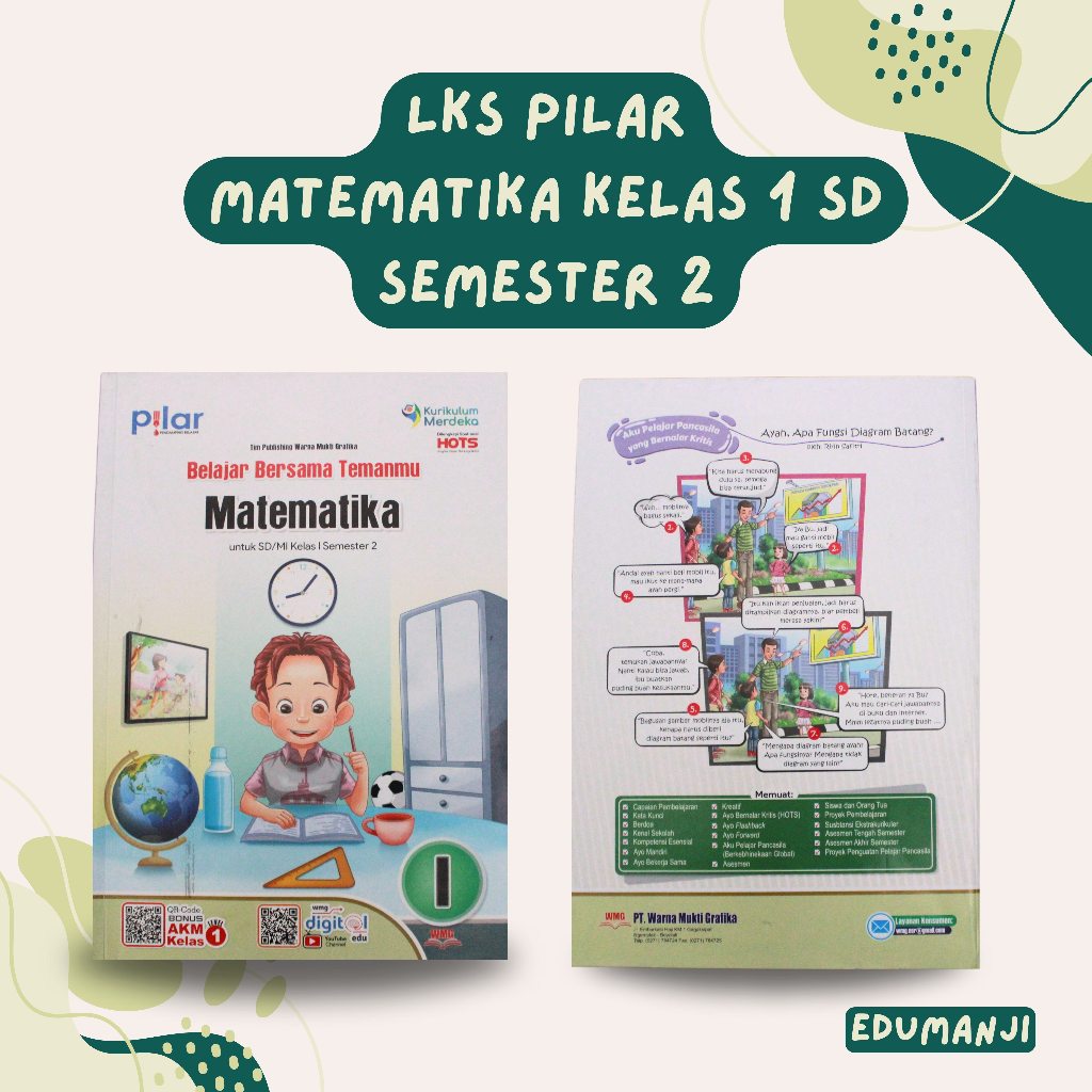LKS PILAR MATEMATIKA KELAS 1 SD SEMESTER 2