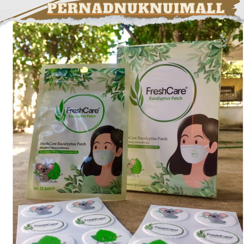 FRESH CARE Eucalyptus Patch Isi 12 Patch/ FreshCare Telon Patch isi 12 Patch Stiker Masker||Aromask 