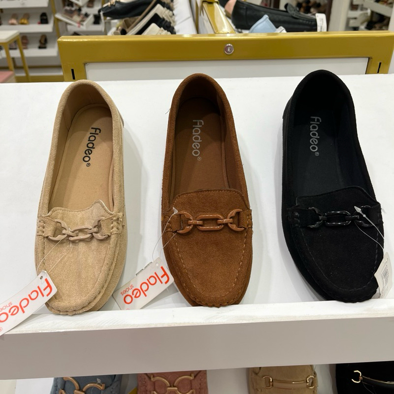 Fladeo Sepatu Flat Moccasin Ballerina Wanita Bestseller