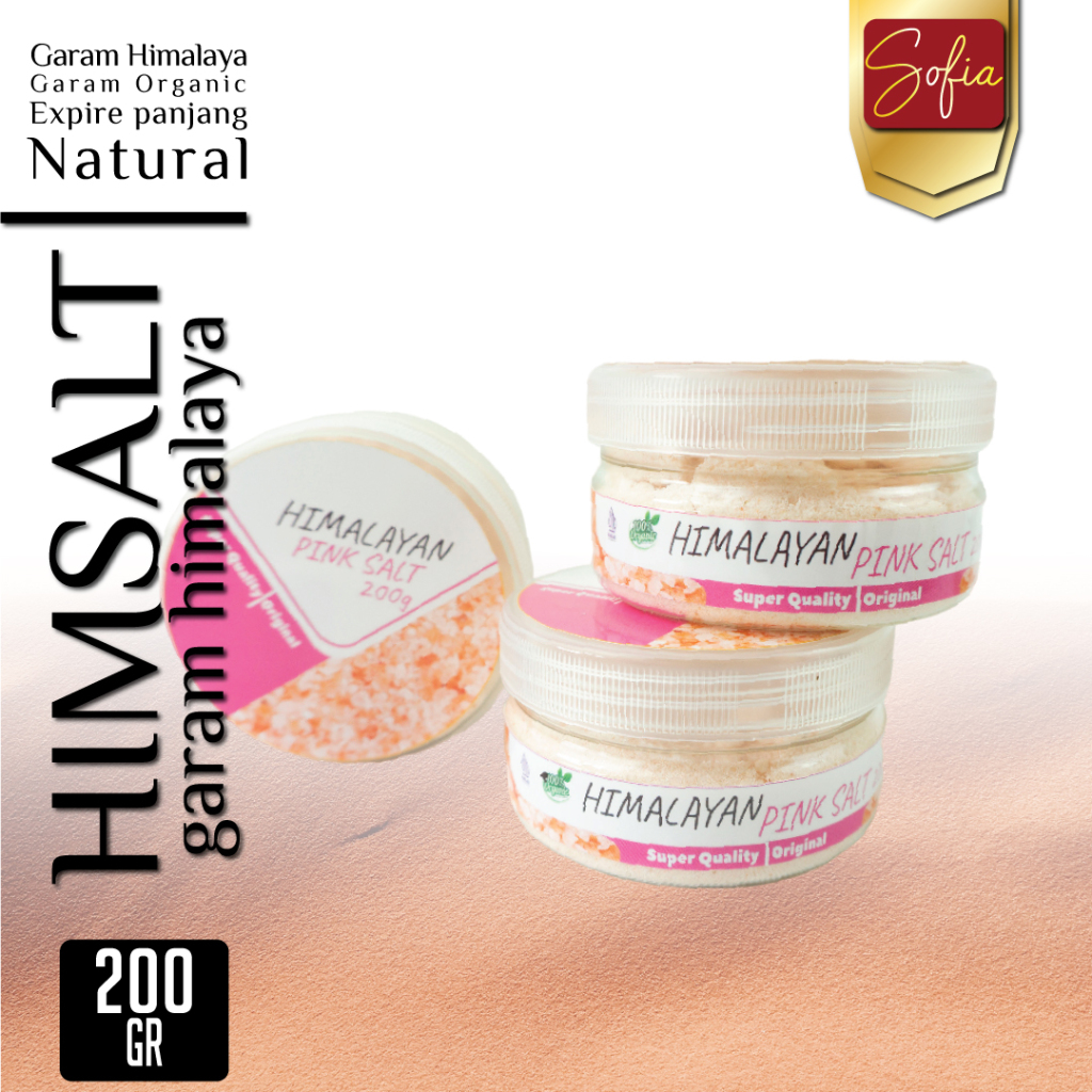 

Garam Himalaya Himalayan Pink Salt 150 gr - hilmsalt 150gr