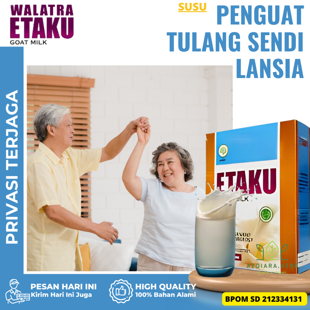 Susu Tulang dan Sendi Orang Tua, Susu Penguat Tulang Dan Sendi Lansia, Susu Penambah Nafsu Makan Lan