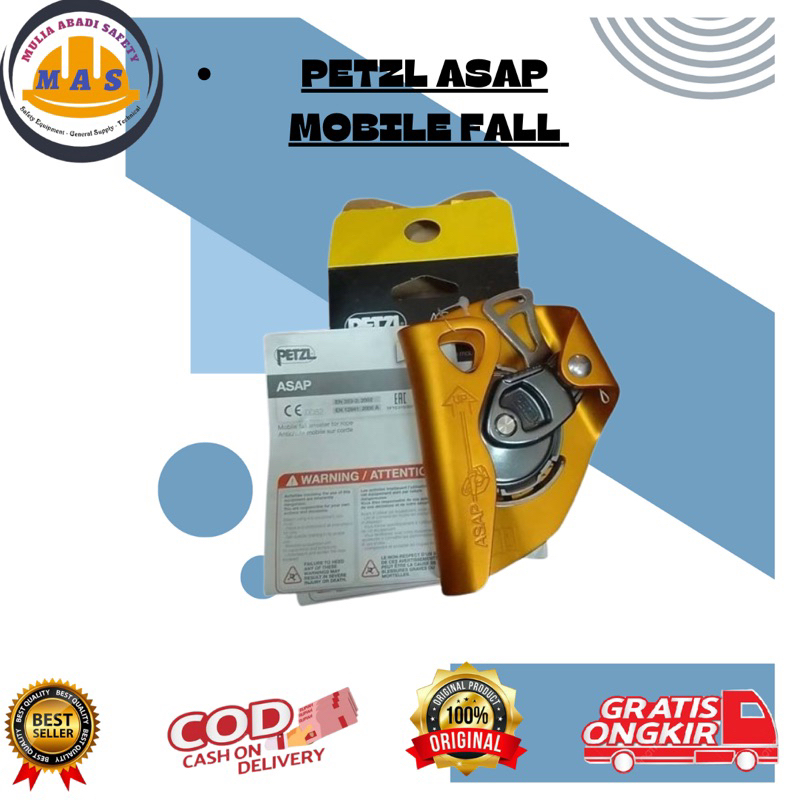 PETZL ASAP MOBILE FALL AREESTER / Petzl Asap Safety Arrester