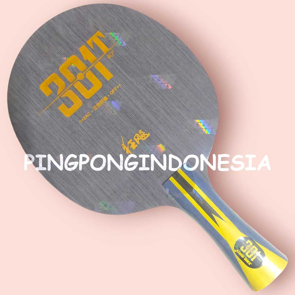 DHS Hurricane 301T - Blade Kayu Pingpong Tenis Meja Bat Bet Offensive 301 T Kayu Tenismeja