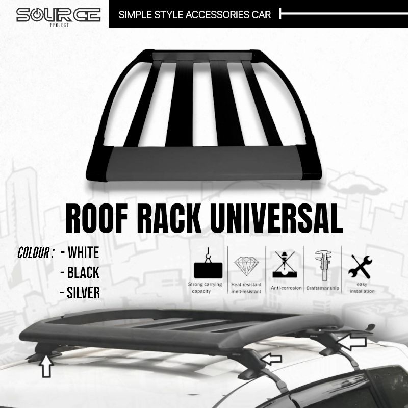 ROOF RACK BARANG UNIVERSAL Platinum