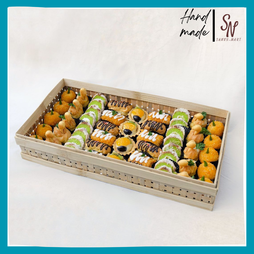 Nampan Tumpeng, Serving Tray, Tray Tumpeng, Nyiru Bambu premium