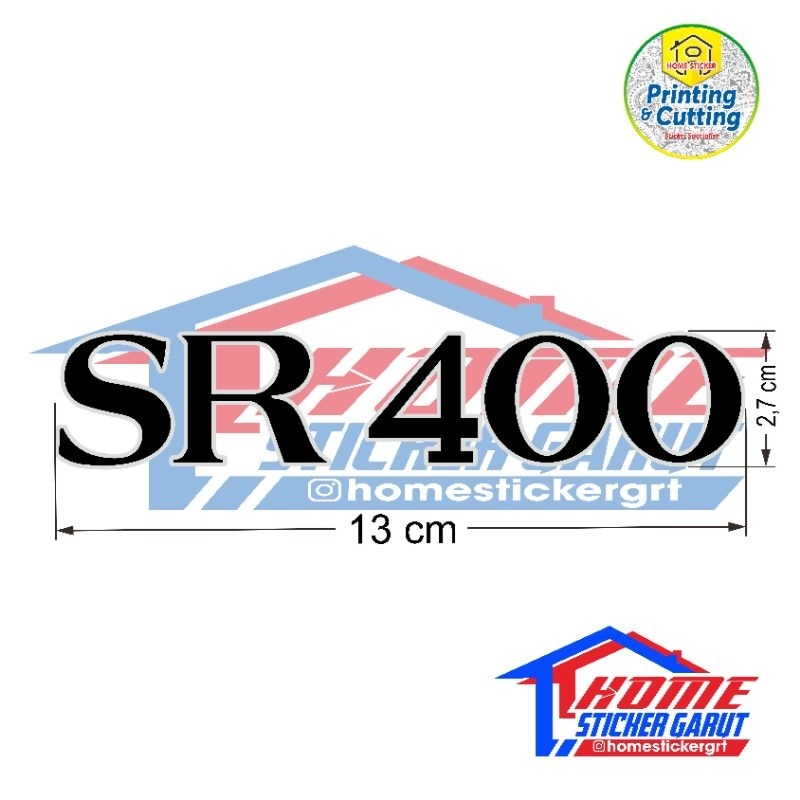 Sticker Yamaha SR400 Dan SR500 REQUEST