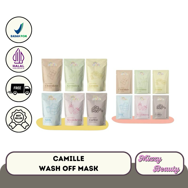 CAMILLE FACE MASK /MASKER CAMILLE