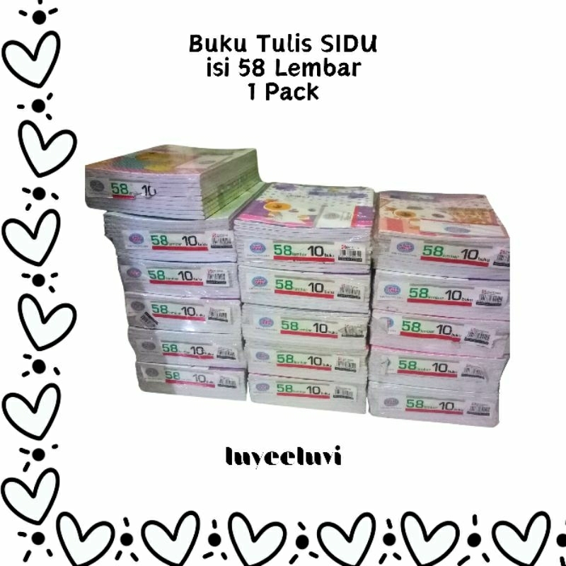 

☆☞CUCI GUDANG : Buku Sidu isi 58 1 pack☜☆