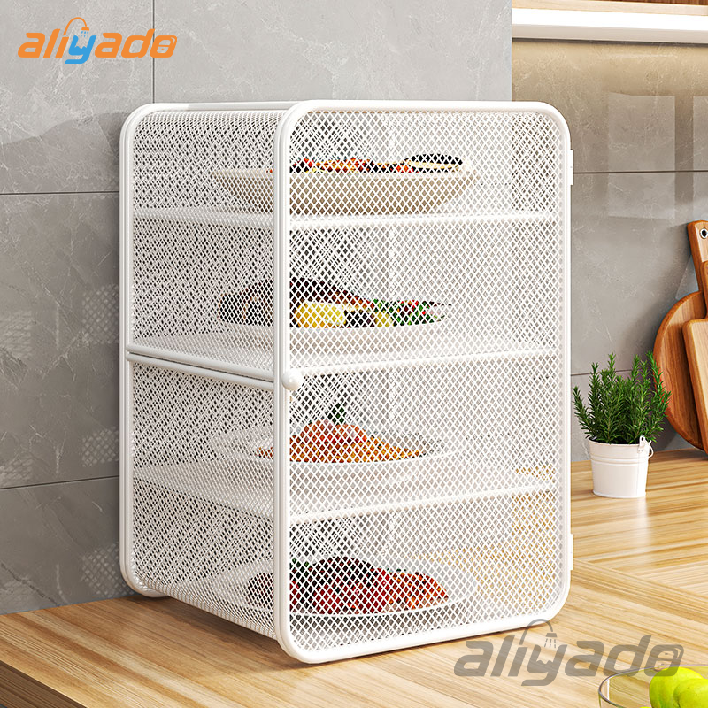 MARIFOOEM - LUXURY FOOD DRAWER TUDUNG SAJI 4 SUSUN - PENUTUP MAKANAN TAHAN PANAS BAJA PREMIUM