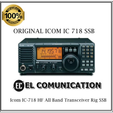 Icom IC-718 HF All Band Transceiver Rig SSB icom IC 718 IC718 Original