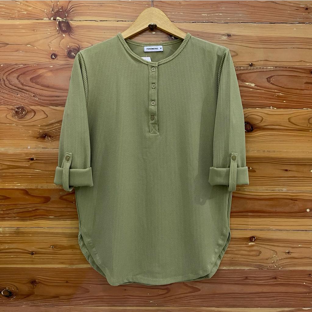 KAOS FENOMENAL POLOS BUSUI LENGAN PANJANG