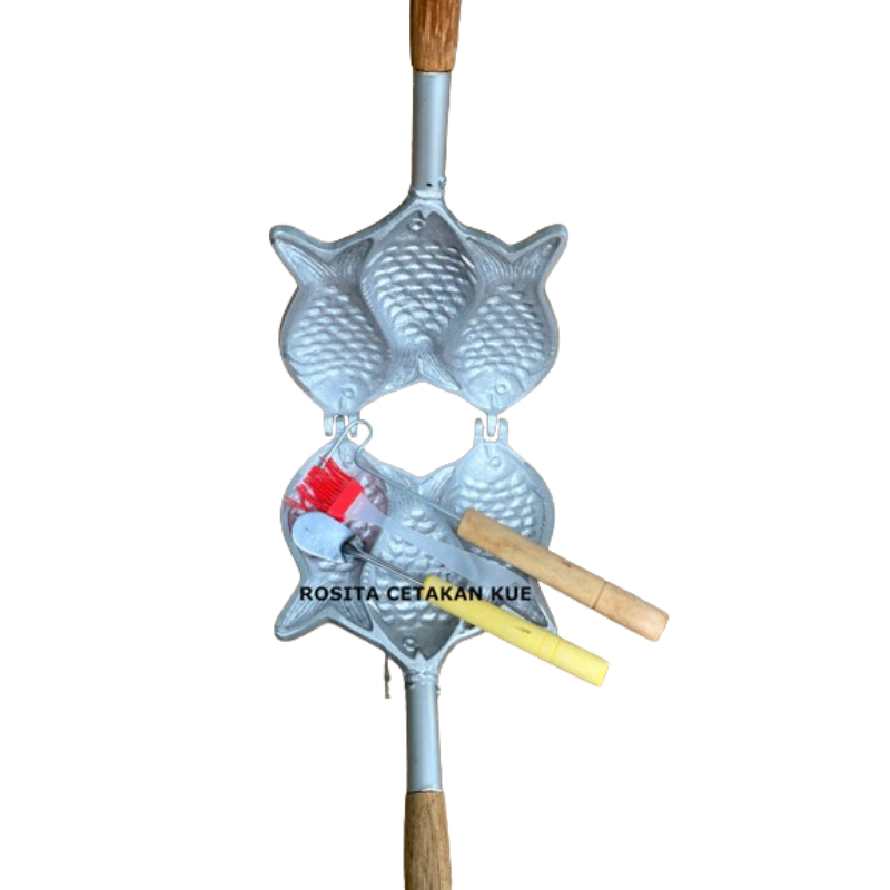 Rosita Cetakan Kue Wafel Ikan