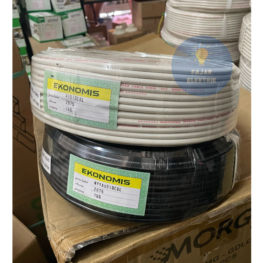 KABEL NYY2 X0,75 AUDIO EKONOMIS 100 YARD