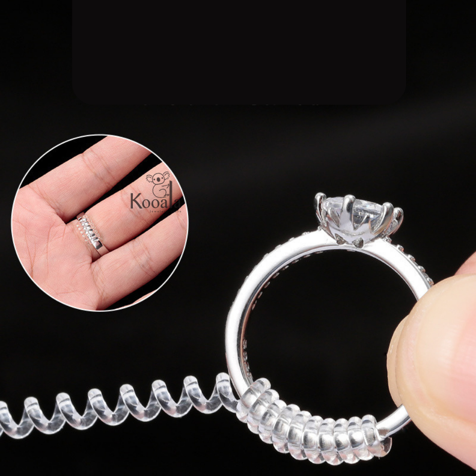 Pengganjal Cincin Kebesaran I Pengecil Cincin Ukuran Jari Adjustable