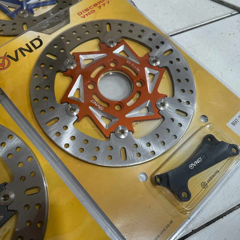 pirigan cakram disc depan vnd 260mm Beat karbu fi vario 110 led vario 125/150 scoopy genio disc vnd 
