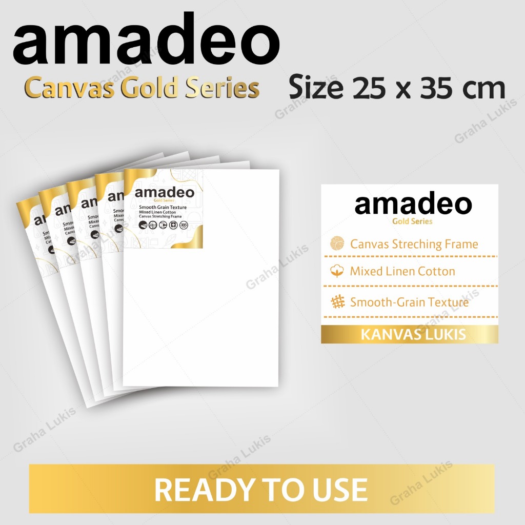 

Kanvas Lukis Amadeo ukuran 25X35cm