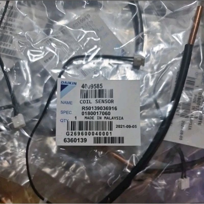 Thermistor AC Daikin Malaysia Sensor suhu AC Daikin Malaysia