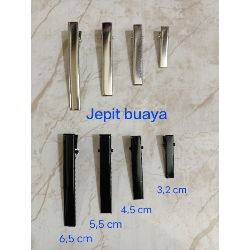 Grosir Jepit buaya / jepit bebek / jepit otomatis murah 100 pcs alligator clip