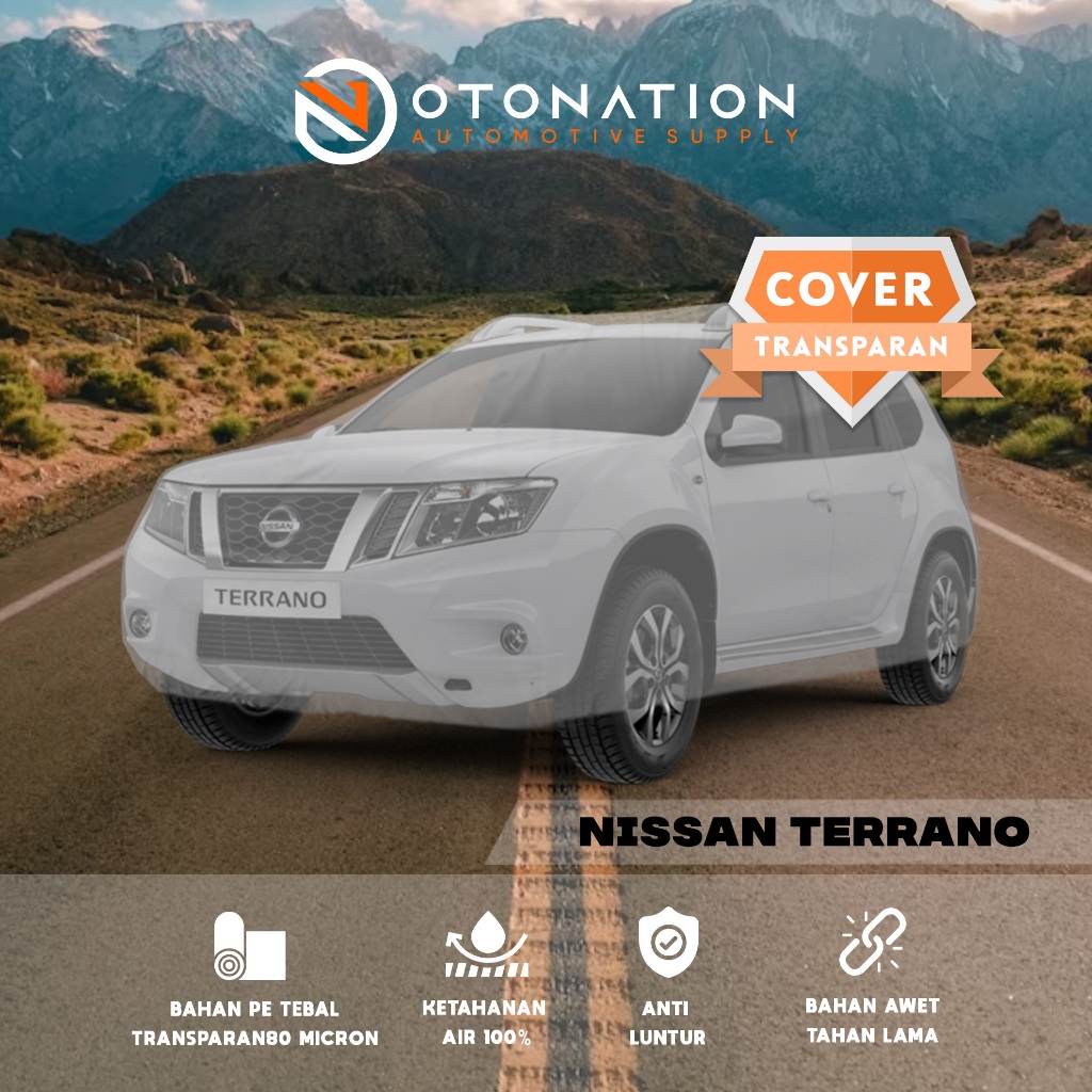 Cover Mobil / Selimut Mobil Nissan Terrano Transparan