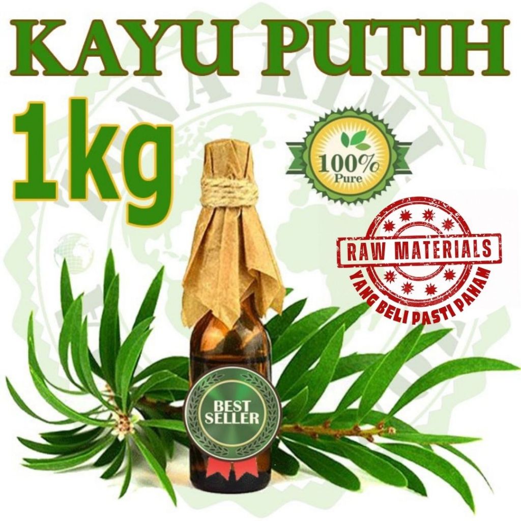 Minyak Kayu Putih ASLI Pulau Buru - Ambon 1 Liter (1000 ML)