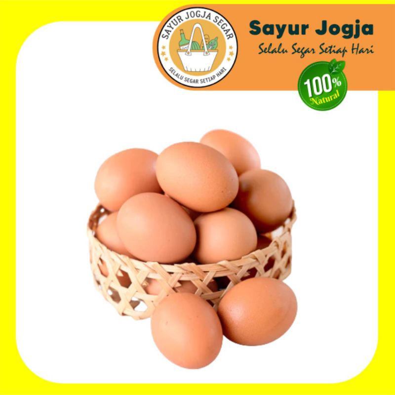 

TELUR AYAM NEGERI per 500 gram