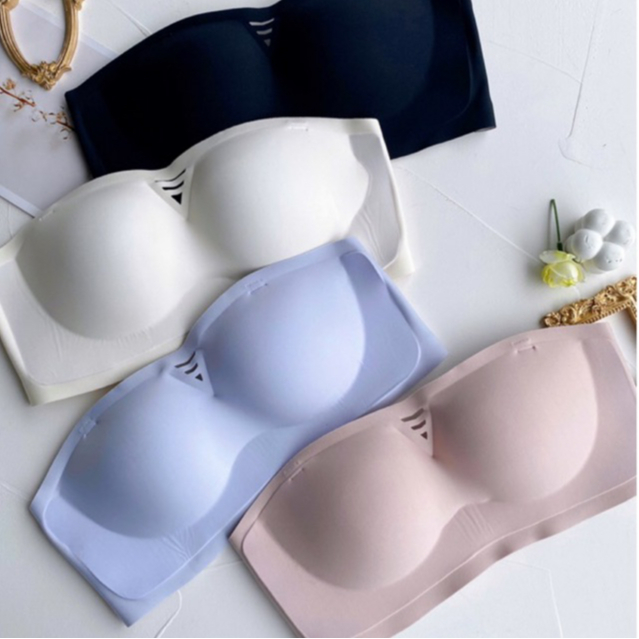 Yeri Strapless Seamless Bra Bellycare Bra Kemben Polos Tanpa Kawat Free Tali Bening Anti Slip Anti M