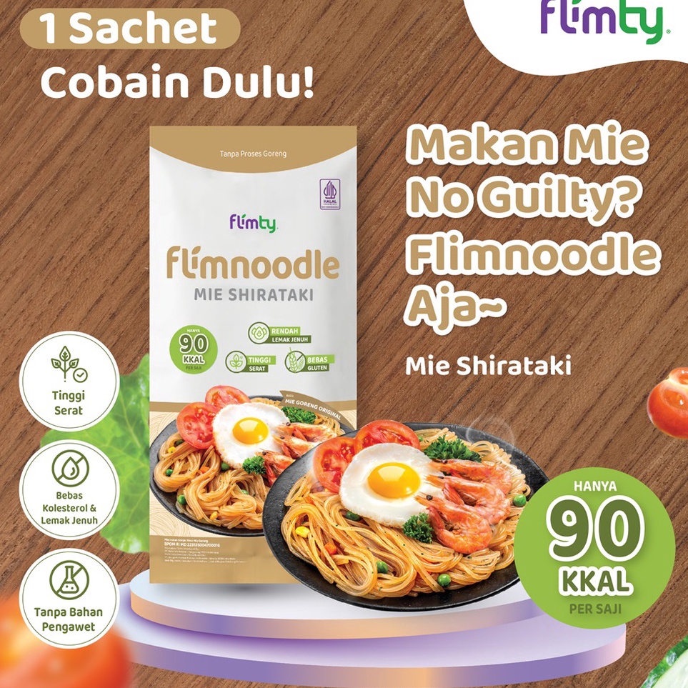 

Best Produk Flimnoodle Mie Shirataki Tanpa Proses Goreng 1 Pcs
