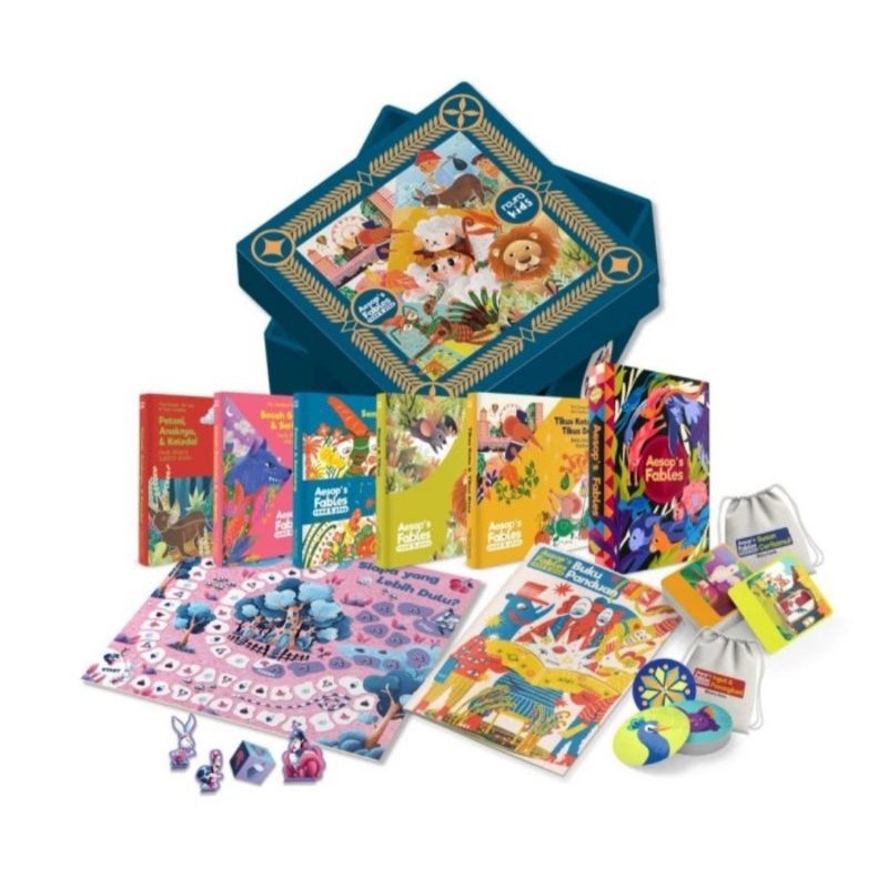 Aesop's Fables Read and Play Cerita Fabel