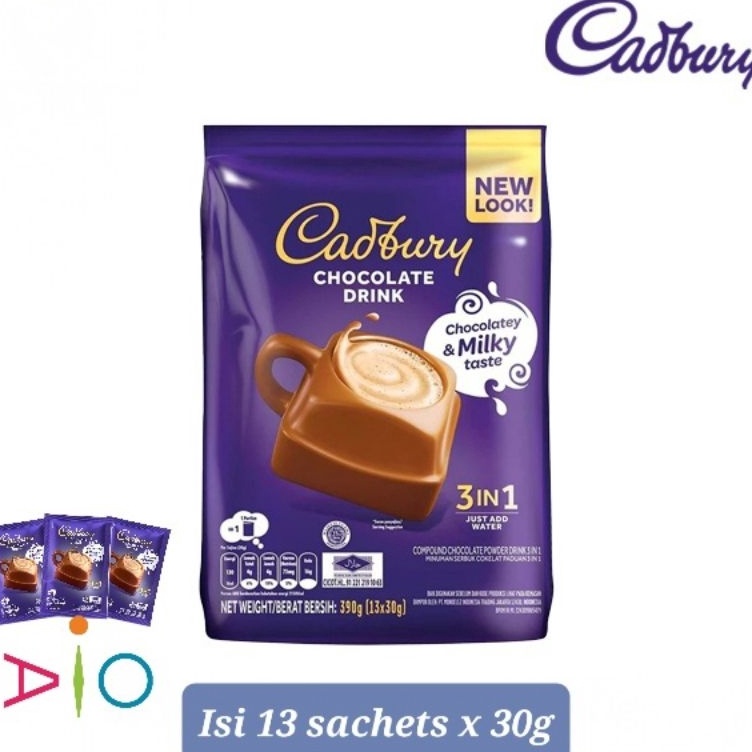 

Produk Keren Cadbury Hot Chocolate Drink 3in1 Malaysia 13 Sachet