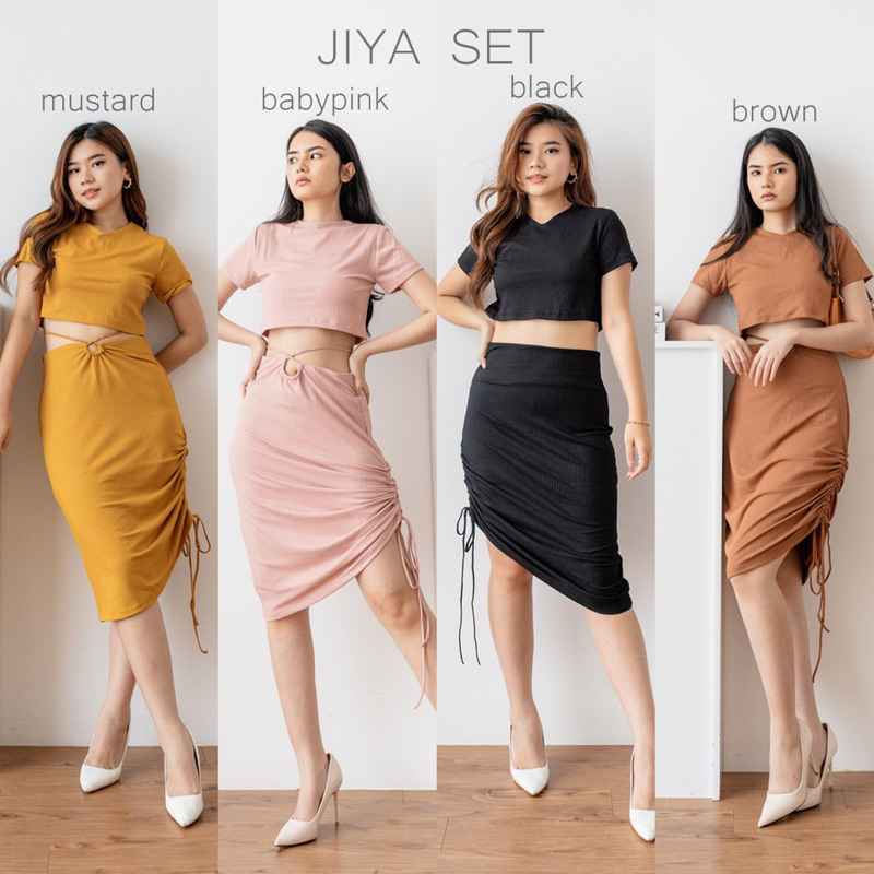 Yourstyle - Jiya Set - One Set Wanita Rok Serut