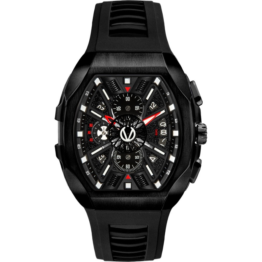 Jam Tangan Pria Christ Verra CV 12080G-36 BLK  Original & Garansi