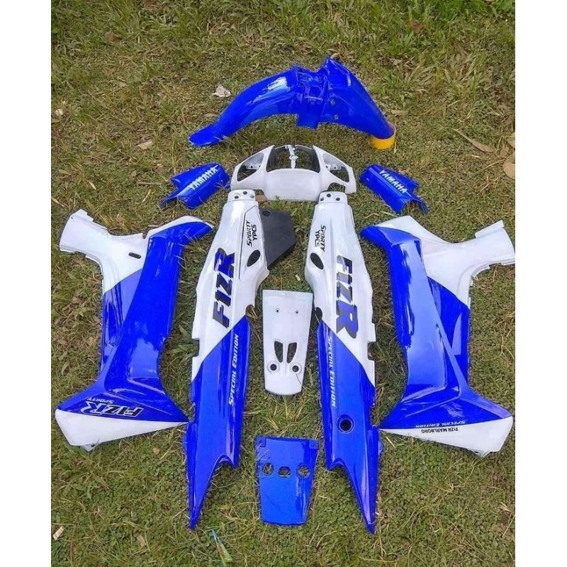 full set fullset body halus Yamaha fizr fiz r f1zr malboro biru putih