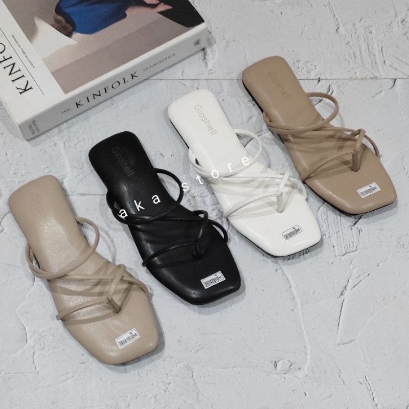 AKA - Tami sandal wanita teplek Korea casual terbaru