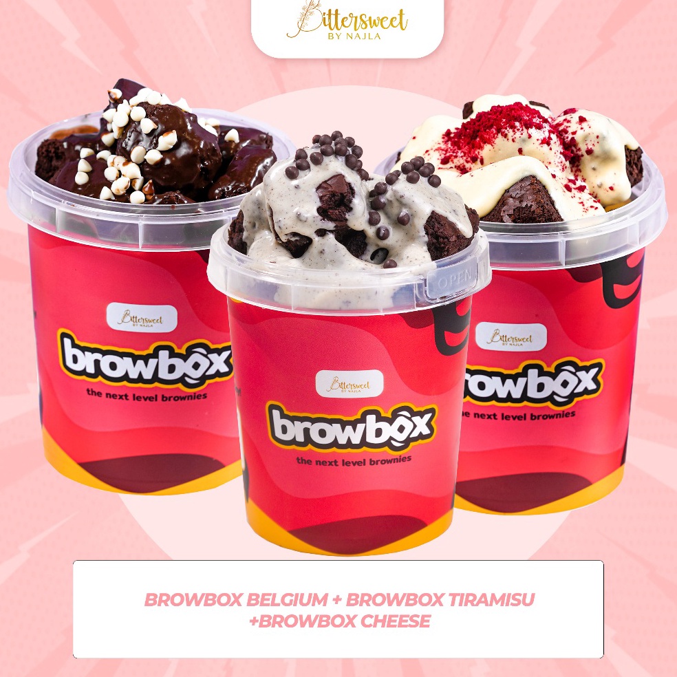 

Re44dy Bittersweet by Najla 3 Browbox Belgium Cheese Tiramisu 76