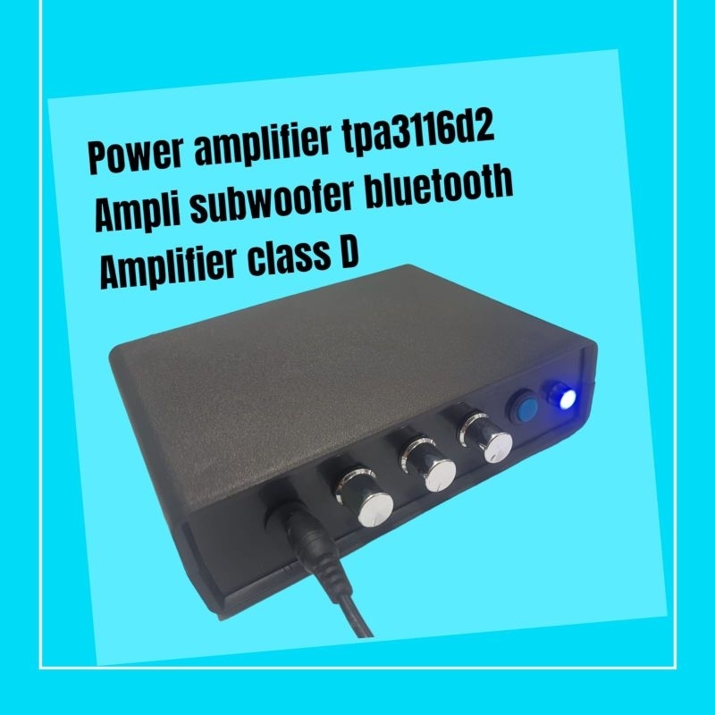 AEBRAND POWER AMPLI MINI SUBWOOFER TPA311D2 BLUETOOTH 12V - AMPLI MINI SUBWOOFER 12-24V TPA311D2 2X5