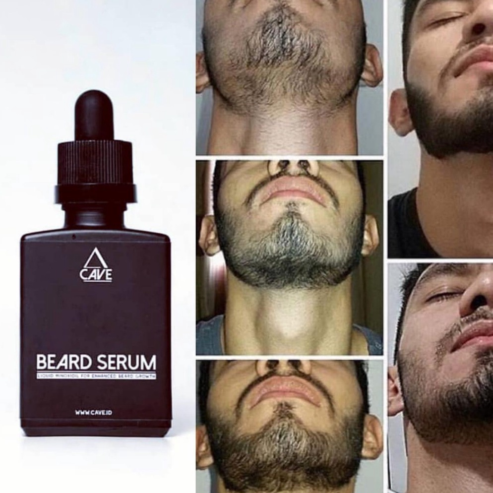 N79 Beard Serum Cave Original Penumbuh Alis Kumis Jambang Jenggot Rambut Serum Beard Cave ASLI Menga