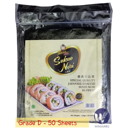 

Kirm Lngsung Tokinori Sakao Yaki Sushi Nori Special Quality 5 sheets Roasted Nori Harga Baru