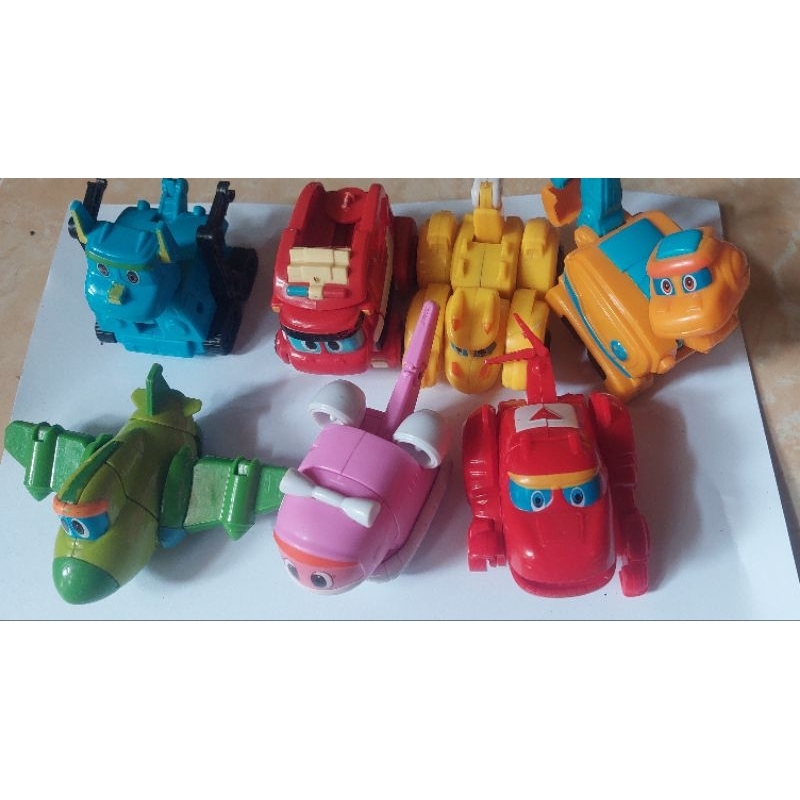 MAINAN BEKAS Gogo dino besar Gogo dino Transformation Mainan Robot Gogo Dino Preloved Gogodino Storm