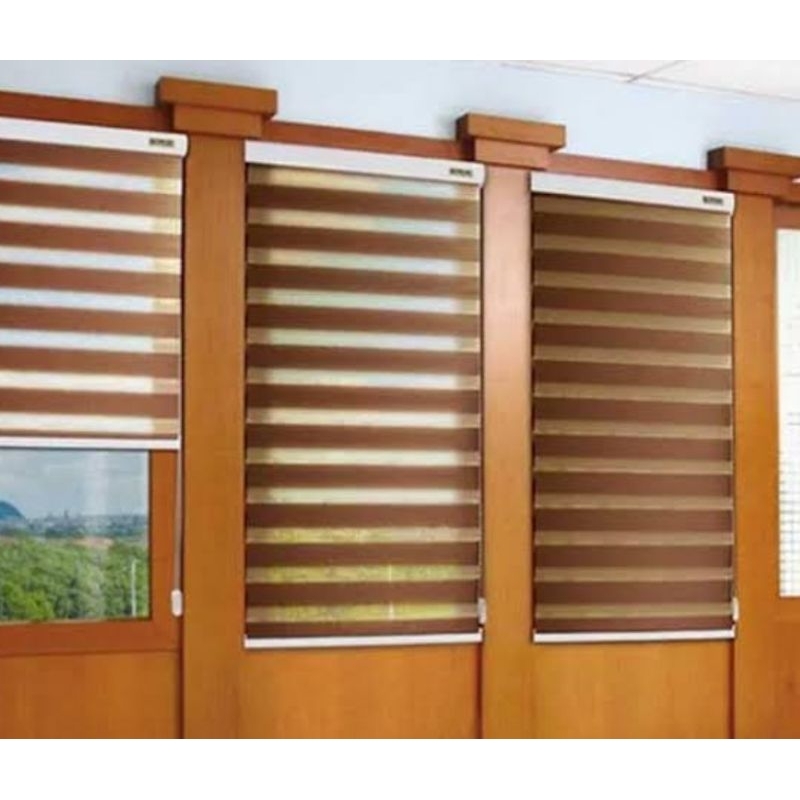 Roller blind Folding motif TANPA PREORDER