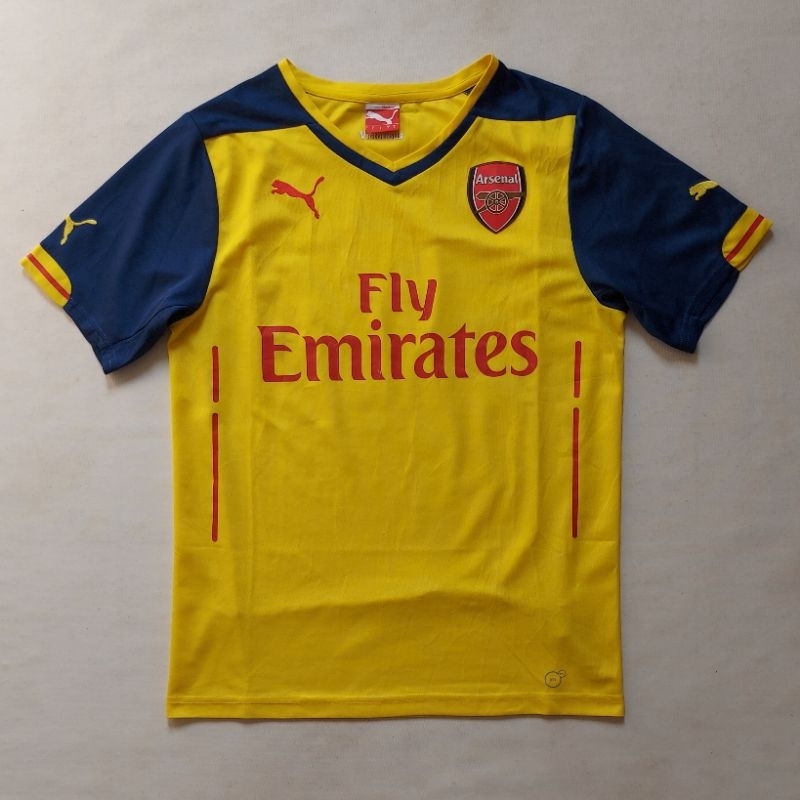 Jersey Arsenal Away 2014/2015 Ori Bekas Second