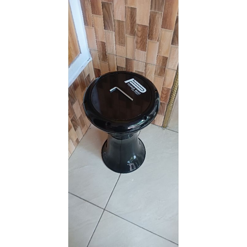 Darbuka 8inc hitam gilap