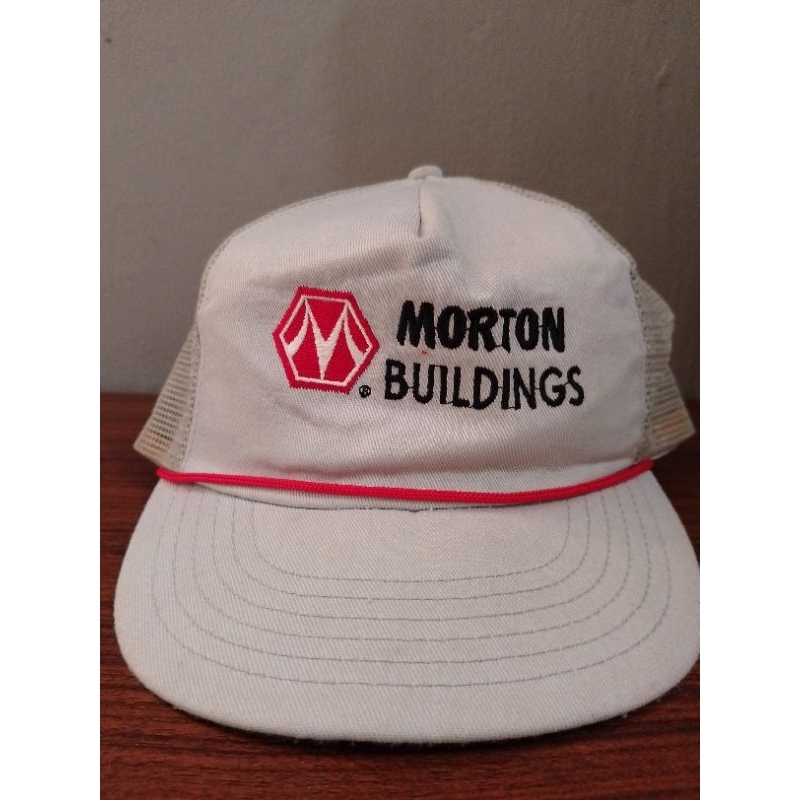 Cap Morton Building GREY MADE IN USA (Tali Kapal)