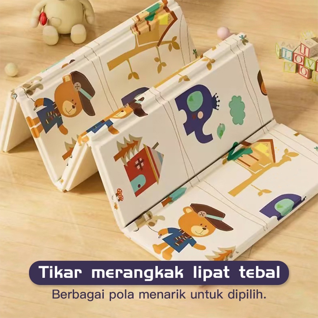 Matras Bayi Karpet Lipat Tikar Busa Playmate 180x200 Tebal 8 mm