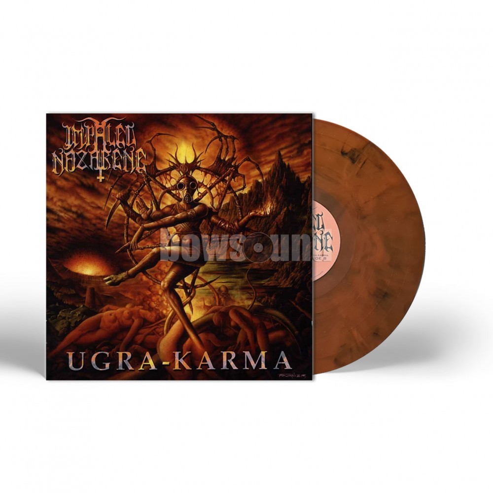 VINYL - IMPALED NAZARENE - UGRA KARMA (GATEFOLD ORANGE MARBLE)
